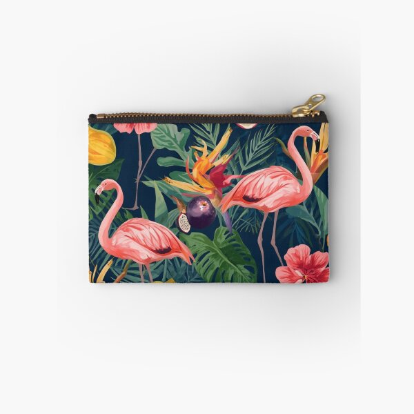 Item preview, Flamingos and Fruits Pattern designed and sold by DuliDoodles.