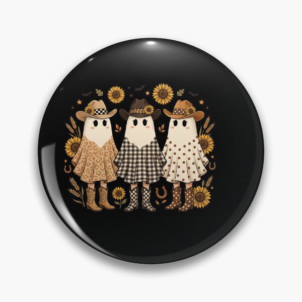 Item preview, Three Cowgirl Ghost Friends designed and sold by Tee Studio.
