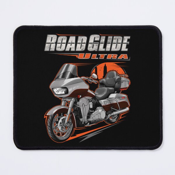 Item preview, Motorcycle Road Glide Ultra FLTRU 2018 Silver Fortune & Sumatra Brown for Motorcycle Riders designed and sold by MotoApparelHub.