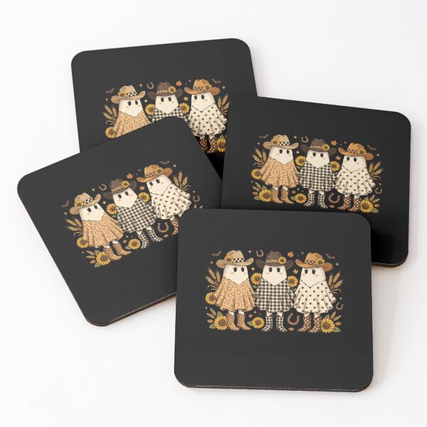 Item preview, Sunflower Cowgirl Ghost Trio designed and sold by Tee Studio.