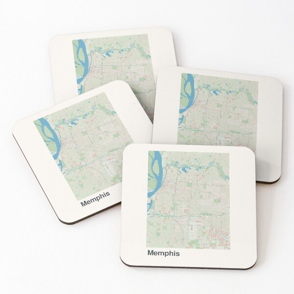 Item preview, Memphis Minimalistic Map Art designed and sold by MapsNerd.