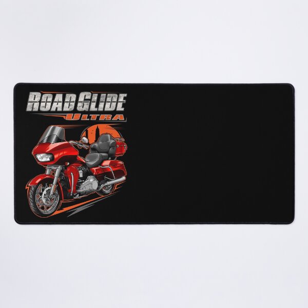 Item preview, Motorcycle Road Glide Ultra FLTRU 2018 Wicked Red & Twisted Cherry for Motorcycle Riders designed and sold by MotoApparelHub.