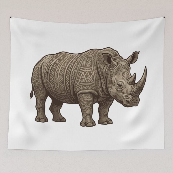 Item preview, Rhinoceroses - visit Kenya designed and sold by Wolagno.