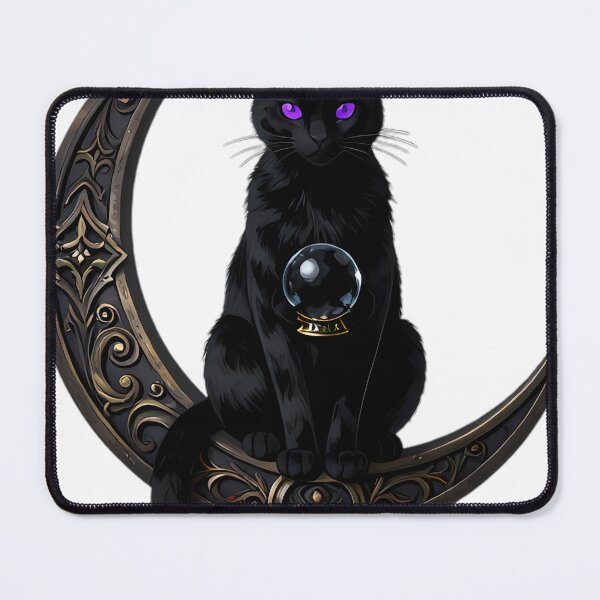 Item preview, Gothic Black Cat Triple Moon Crown designed and sold by IllumeInk.