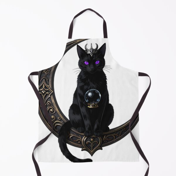Item preview, Gothic Black Cat Triple Moon Crown designed and sold by IllumeInk.