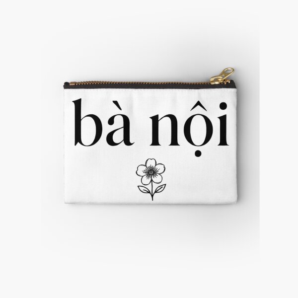Item preview, Bà Nội – Vietnamese Grandmother Floral Family Design designed and sold by yodaddydesigns.