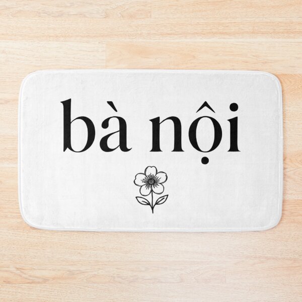 Item preview, Bà Nội – Vietnamese Grandmother Floral Family Design designed and sold by yodaddydesigns.