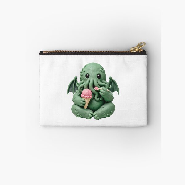 Item preview, Cute Cthulhu's Pink Ice Cream Break designed and sold by Fenay Designs.