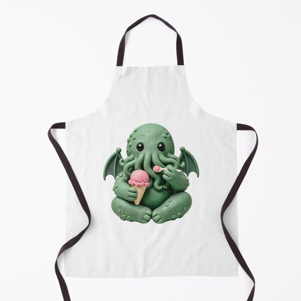 Item preview, Cute Cthulhu's Pink Ice Cream Break designed and sold by Fenay Designs.
