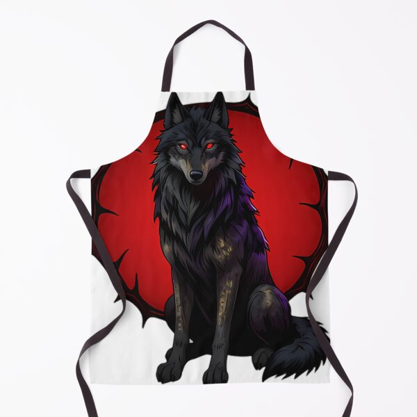 Item preview, Gothic Timber Wolf Blood Moon Portal designed and sold by IllumeInk.
