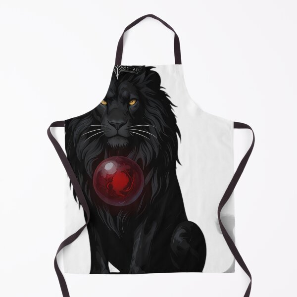 Item preview, Gothic Obsidian Lion Blood Moon Crown designed and sold by IllumeInk.