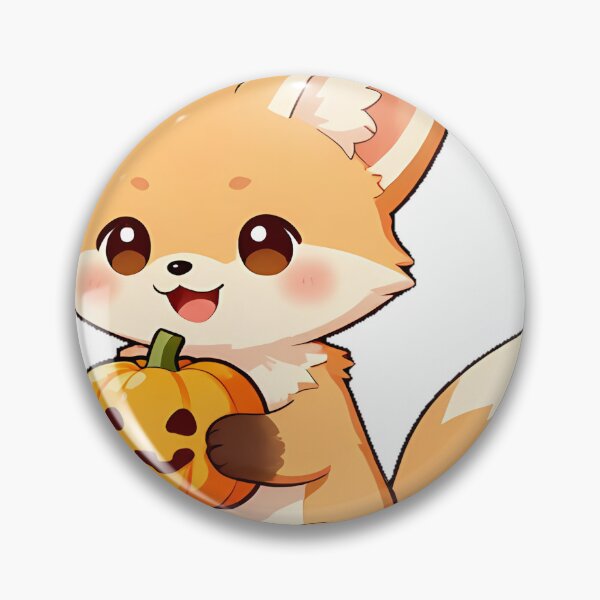 Item preview, Cute Fennec Fox Kit with Pumpkin Spice Marshmallow Treat designed and sold by pumsquare.