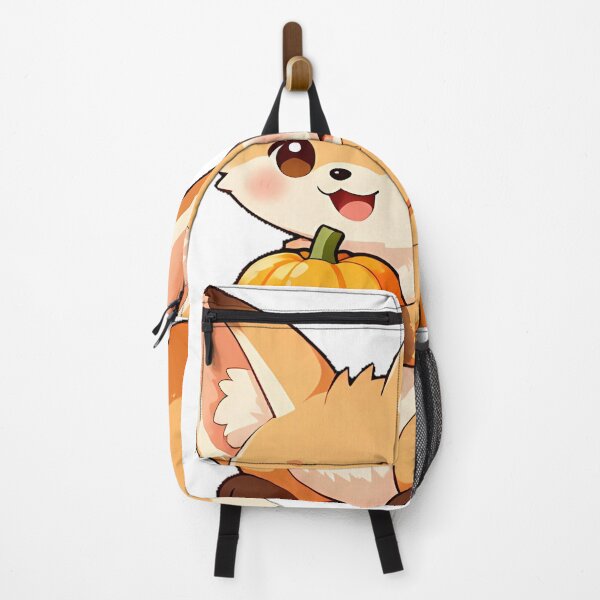 Item preview, Cute Fennec Fox Kit with Pumpkin Spice Marshmallow Treat designed and sold by pumsquare.