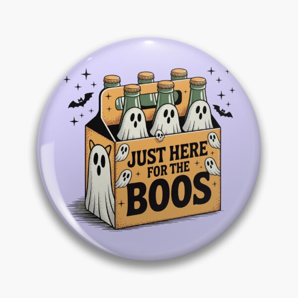 Item preview, Funny Halloween Beer - Just Here For The Boos designed and sold by legendaryskins.