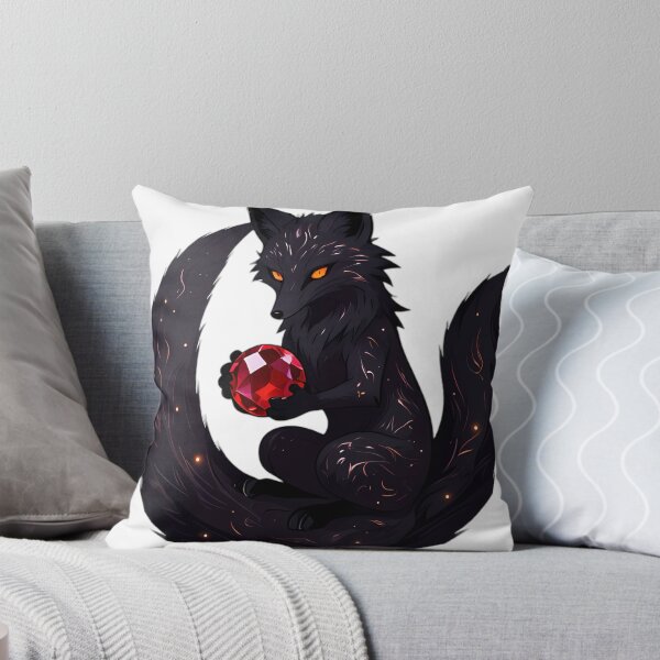 Item preview, Gothic Shadow Fox Blood Moon Eclipse designed and sold by IllumeInk.