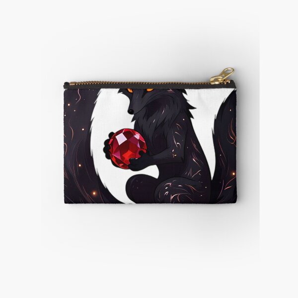 Item preview, Gothic Shadow Fox Blood Moon Eclipse designed and sold by IllumeInk.