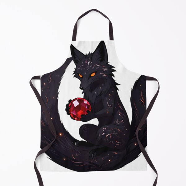 Item preview, Gothic Shadow Fox Blood Moon Eclipse designed and sold by IllumeInk.