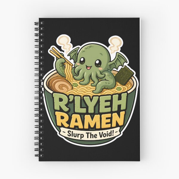 Item preview, R'lyeh Ramen: Slurp the Void designed and sold by Fenay Designs.