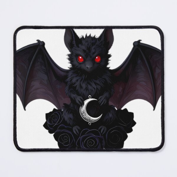 Item preview, Gothic Vampire Bat Inverted Triple Moon designed and sold by IllumeInk.