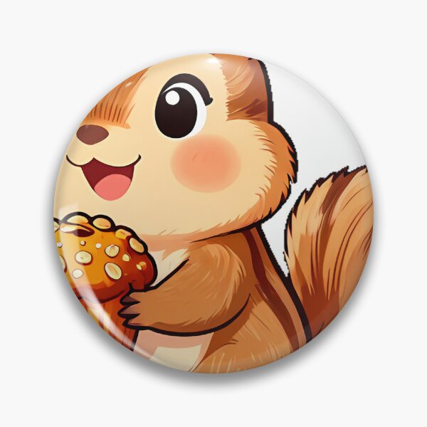 Item preview, Cute Chipmunk with Pumpkin Spice Muffin designed and sold by pumsquare.