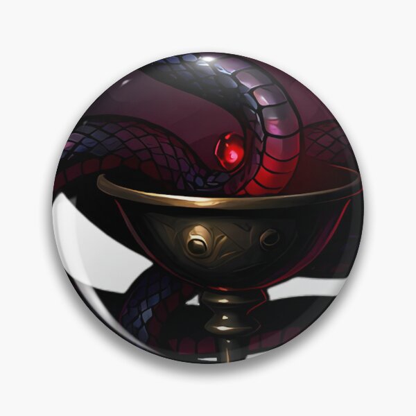 Item preview, Gothic Coiled Viper Blood Moon Relic designed and sold by IllumeInk.