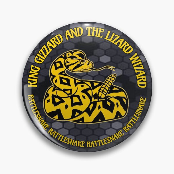 Item preview, King Gizzard and the Lizard Wizard - Rattlesnake  designed and sold by Q Art & Design .