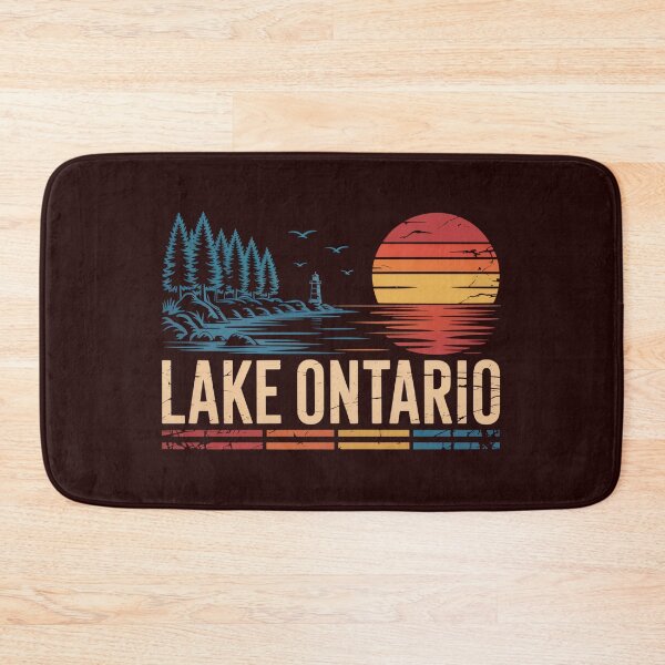 Item preview, Vintage Lake Ontario Sunset Trees designed and sold by ShopFanCreation.