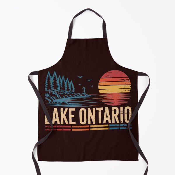 Item preview, Vintage Lake Ontario Sunset Trees designed and sold by ShopFanCreation.