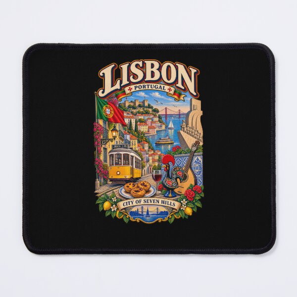 Item preview, Lisbon – City of Seven Hills designed and sold by RockitBaby.