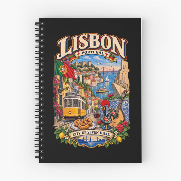 Item preview, Lisbon – City of Seven Hills designed and sold by RockitBaby.