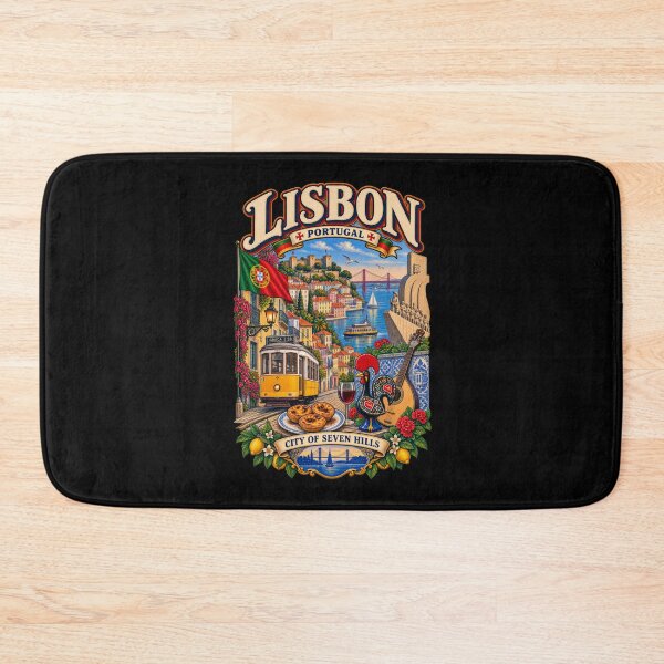 Item preview, Lisbon – City of Seven Hills designed and sold by RockitBaby.