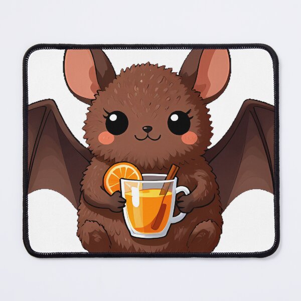 Item preview, Cute Fruit Bat with Pumpkin Spice Cider Mug designed and sold by pumsquare.