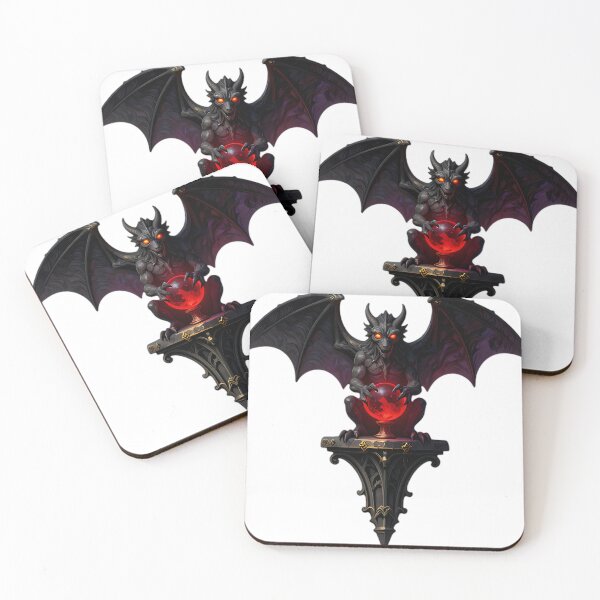Item preview, Gothic Gargoyle Beast Blood Moon Relic designed and sold by IllumeInk.