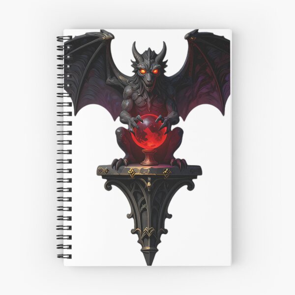 Item preview, Gothic Gargoyle Beast Blood Moon Relic designed and sold by IllumeInk.