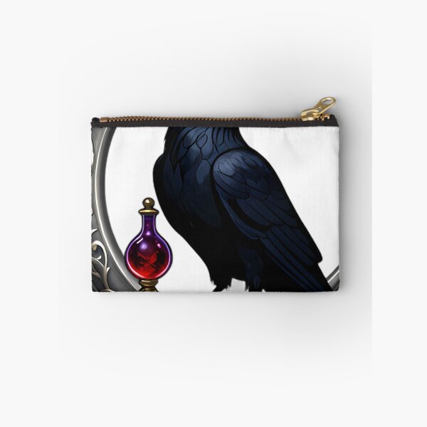 Item preview, Gothic Crow Alchemist Triple Moon Grimoire designed and sold by IllumeInk.