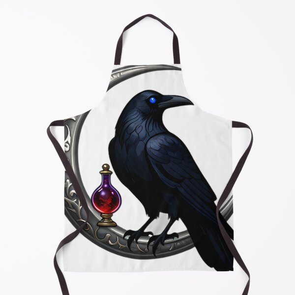 Item preview, Gothic Crow Alchemist Triple Moon Grimoire designed and sold by IllumeInk.