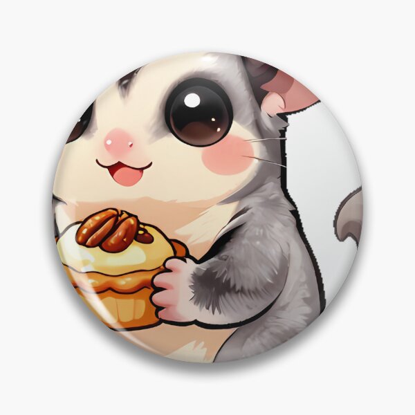 Item preview, Cute Sugar Glider with Pumpkin Spice Honey Tart designed and sold by pumsquare.