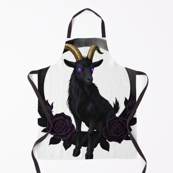 Item preview, Gothic Baphomet Goat Blood Moon Halo designed and sold by IllumeInk.