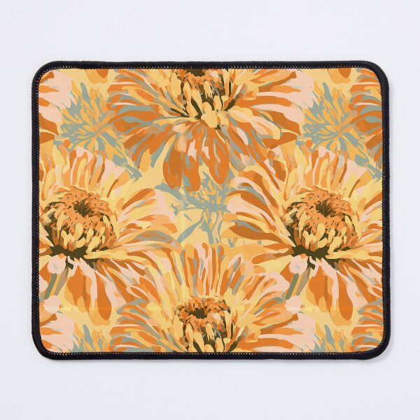 Item preview, Flourishing Zinnia Print  - Birthday Flower Pattern - Valentine Gifts For Boyfriend designed and sold by RoyalStarsPatts.