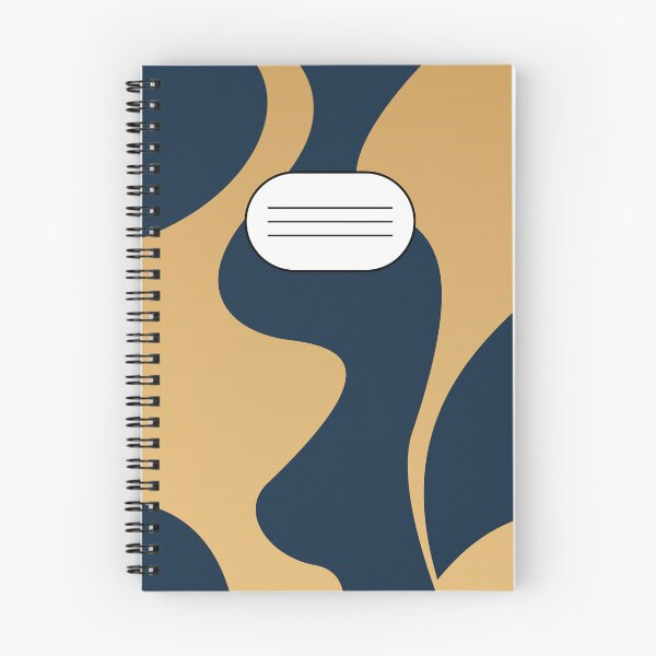 Item preview, Abstract Navy and Gold Fluid Design designed and sold by AhmedZouita.