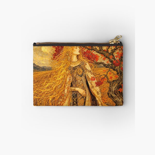 Item preview, The Golden Fields of Sif | Norse Goddess of Harvest Art  designed and sold by Stoneflower-Art.