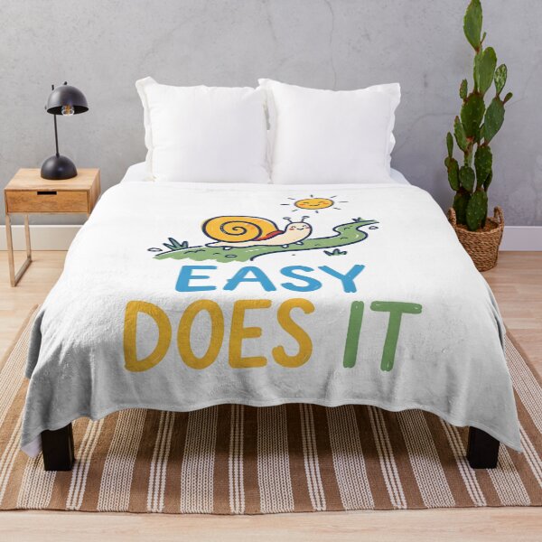 Item preview, Easy Does It Cute Snail Cartoon designed and sold by Mr Lee.