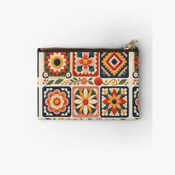 Item preview, Crochet Wall Art – Granny Square Craft Room Decor for Crochet Lovers designed and sold by astersgraphics.
