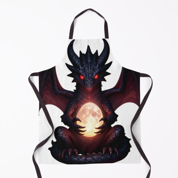 Item preview, Gothic Shadow Dragon Hatchling Moon Egg designed and sold by IllumeInk.