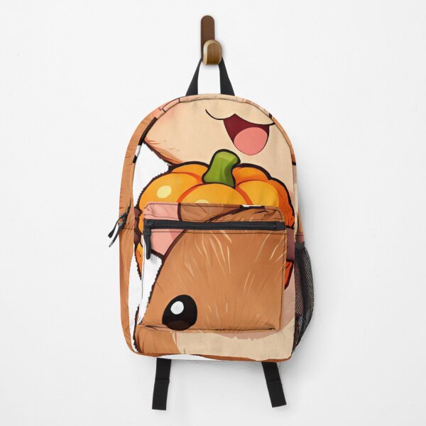 Item preview, Cute Field Mouse with Pumpkin Spice Macaron designed and sold by pumsquare.