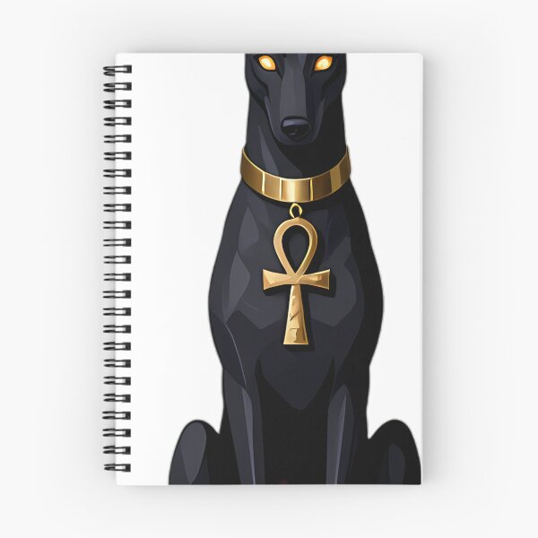 Item preview, Gothic Anubis Jackal Blood Moon Ankh designed and sold by IllumeInk.