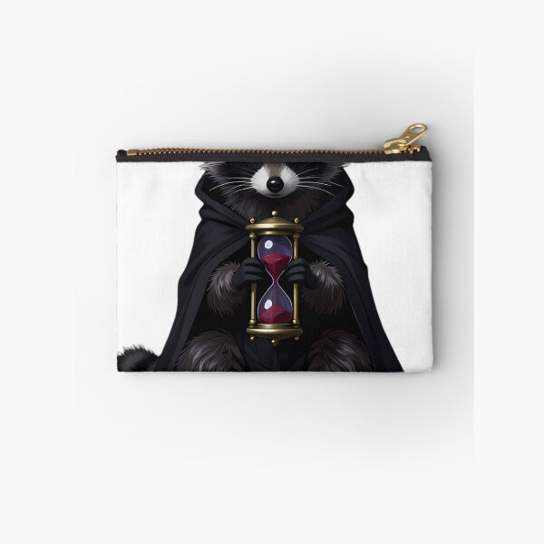 Item preview, Gothic Shadow Raccoon Blood Moon Hourglass designed and sold by IllumeInk.