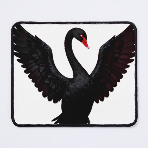 Item preview, Gothic Black Swan Blood Moon Corona designed and sold by IllumeInk.