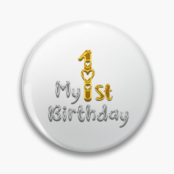 Item preview, My 1st Birthday - First birthday designed and sold by C R E A R T U A.
