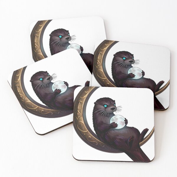 Item preview, Gothic River Otter Triple Moon Pearl designed and sold by IllumeInk.